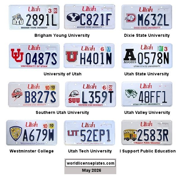 Special Interest license plates