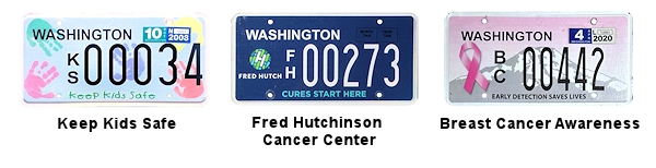 Special Interest license plates