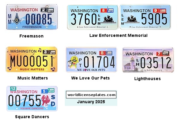 Special Interest license plates