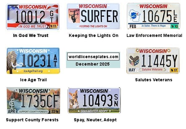 Special Interest license plates