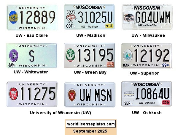 Special Interest license plates