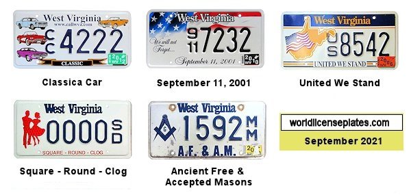 Special Interest license plates