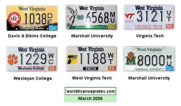 Special Interest license plates