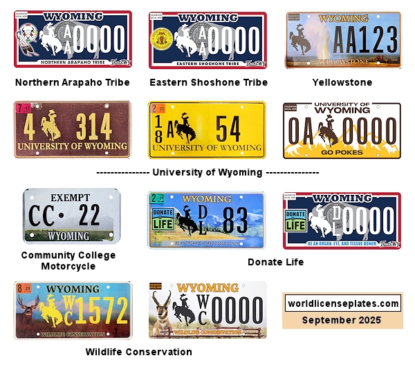 Special Interest license plates