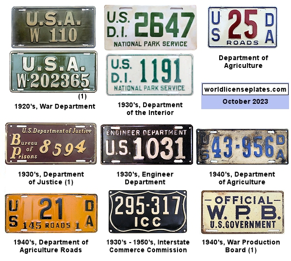 Plate History license plates