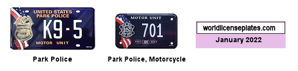 Fake National Park Plates license plates