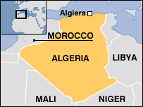 Map of ALGERIA