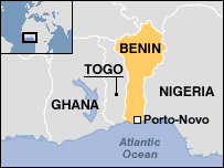Map of BÉNIN