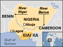 Map of NIGERIA