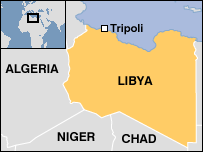 Map of LIBYA