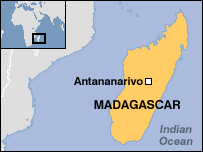 Map of MADAGASCAR