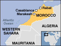 Map of MOROCCO