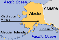 Map of Unrecognized Entities United States of America