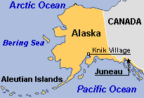 Map of Unrecognized Entities United States of America