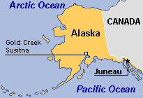 Map of Unrecognized Entities United States of America