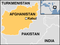 Map of AFGHANISTAN