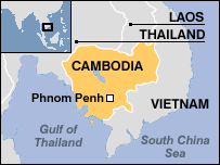 Map of CAMBODIA