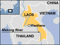 Map of LAOS
