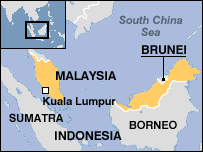 Map of MALAYSIA
