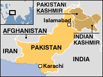 Map of PAKISTAN