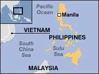 Map of PHILIPPINES