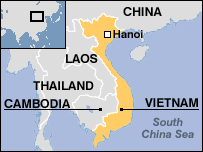 Map of VIETNAM
