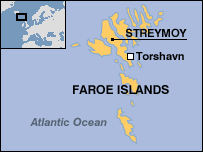 Map of Faroe Islands