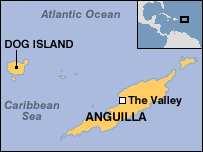 Map of Anguilla