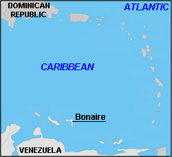 Map of Bonaire