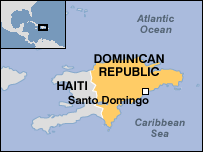 Map of DOMINICAN REPUBLIC