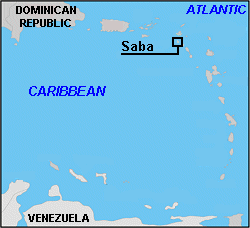 Map of Saba