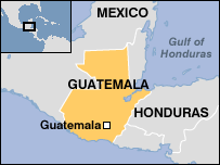 Map of GUATEMALA