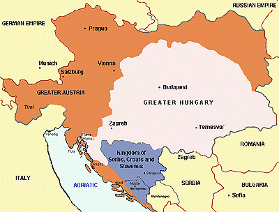 Map of AUSTRIA