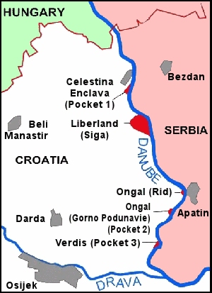Map of CROATIA