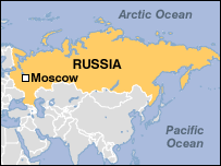 Map of RUSSIA