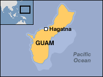 Map of Guam