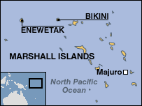 Map of MARSHALL ISLANDS