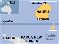Map of NAURU