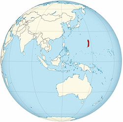 Map of Northern Mariana Islands