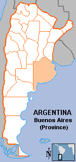 Map of Buenos Aires (Province)