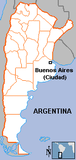 Map of Buenos Aires (City)