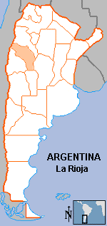 Map of La Rioja