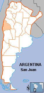 Map of San Juan