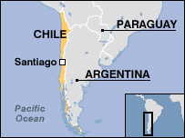 Map of CHILE