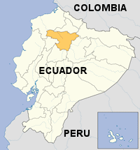 Map of Pichincha
