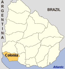 Map of Colonia