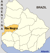 Map of Rio Negro