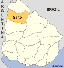 Map of Salto