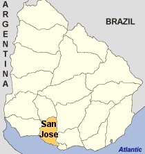 Map of San José