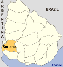 Map of Soriano
